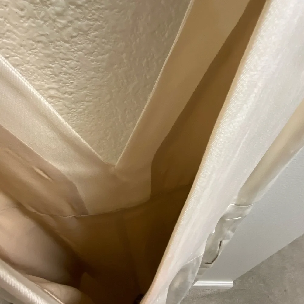 Vintage Ivory Silk Jumpsuit - Picture 3 of 6